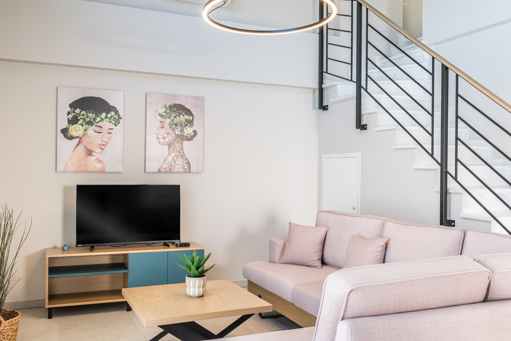Marea Villas - Syvota, living room