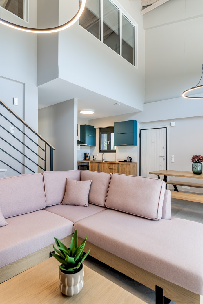 Marea Villas - Syvota, living